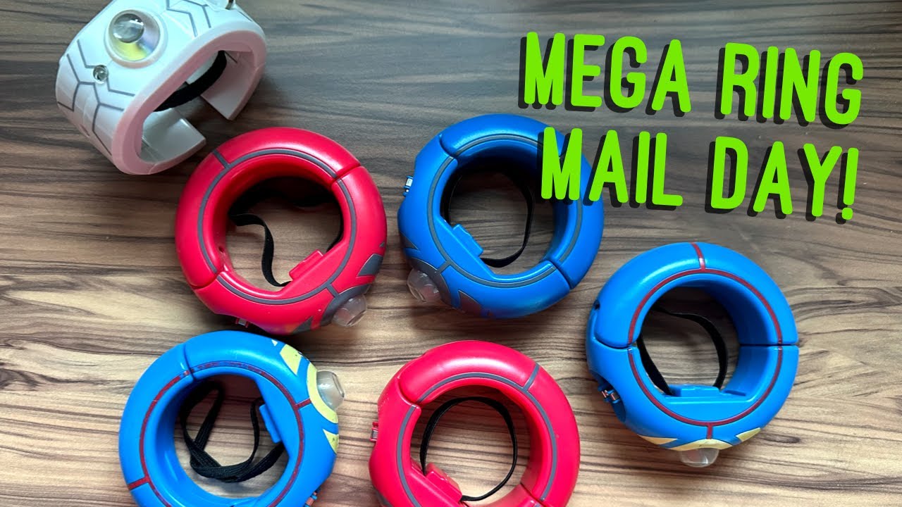 Pokemon XY Mega Evolution Mega Rings Mail Day & Review! (Takara Tomy)