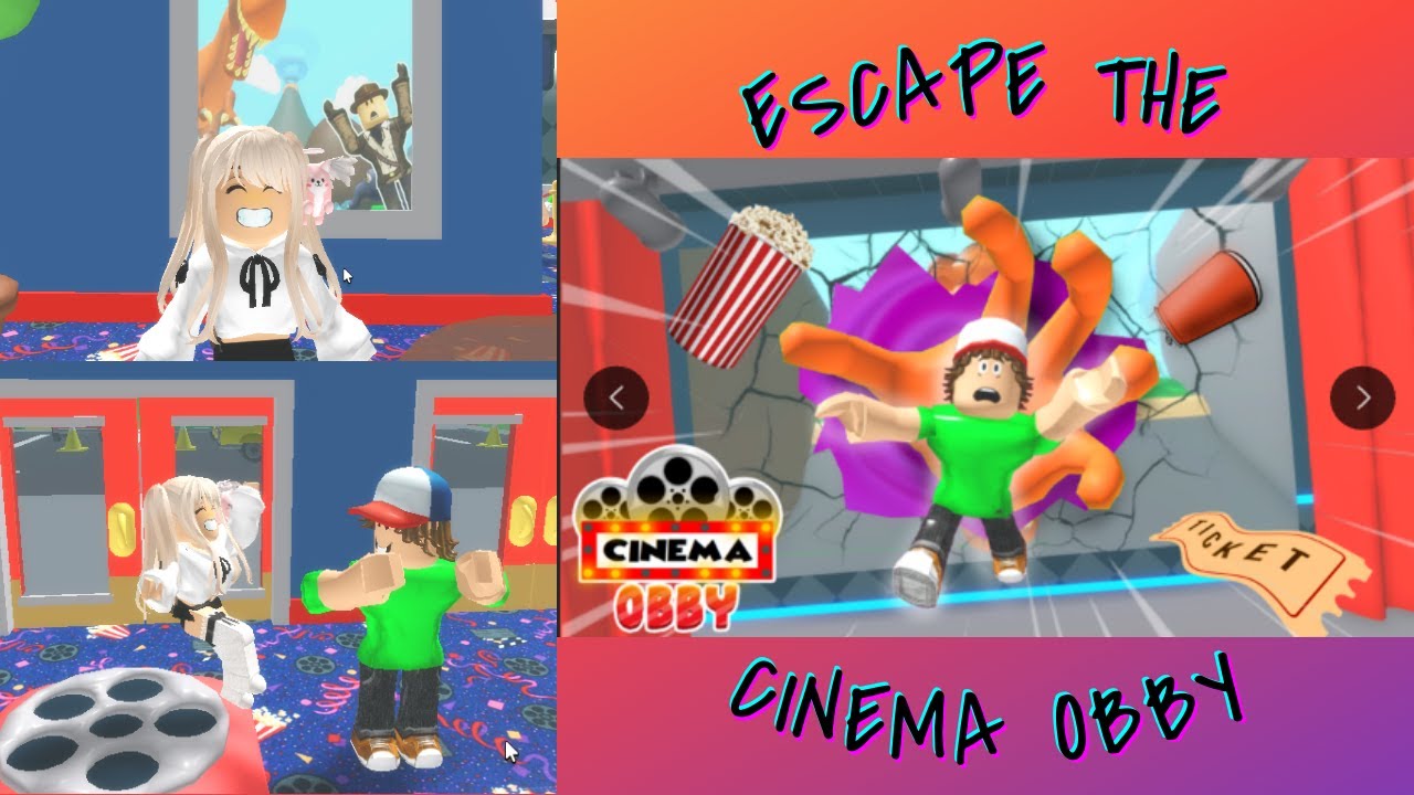ROBLOX: ESCAPE THE CINEMA OBBY l PLAY WITH IVY