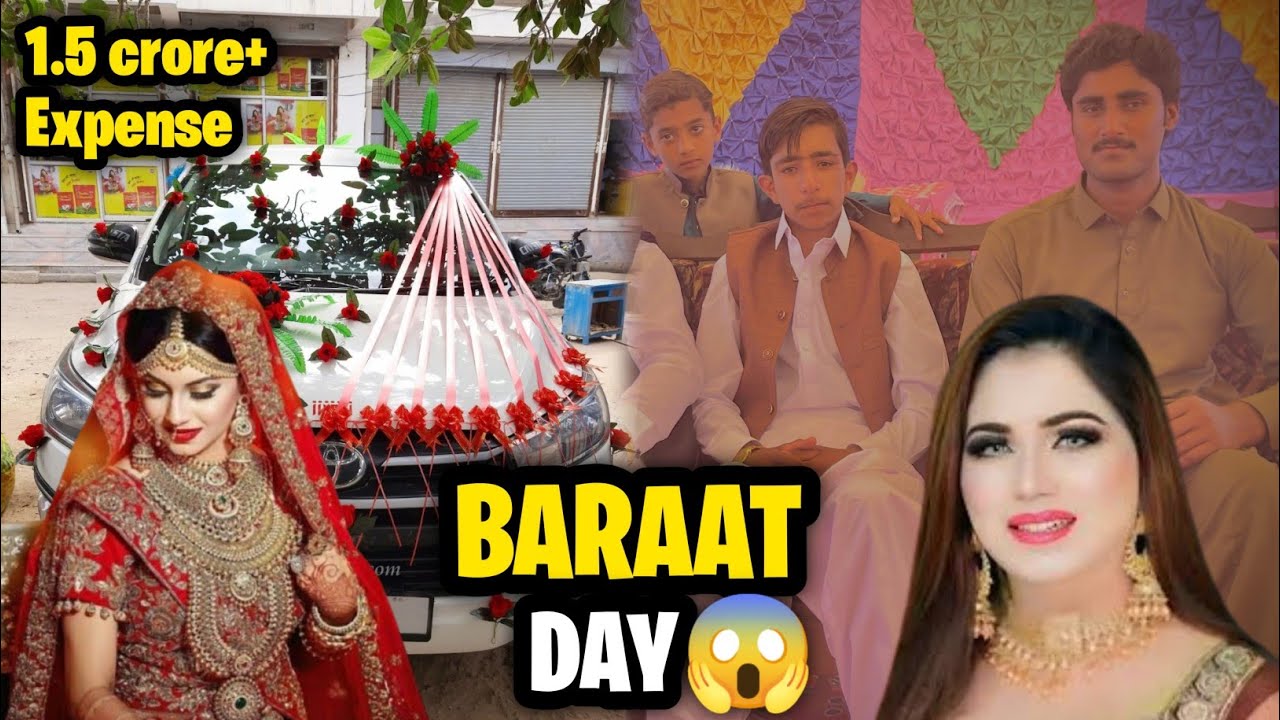 BARAAT DAY Highlights || Malik Waseem wedding vlog ✨ || emotional moments 😱
