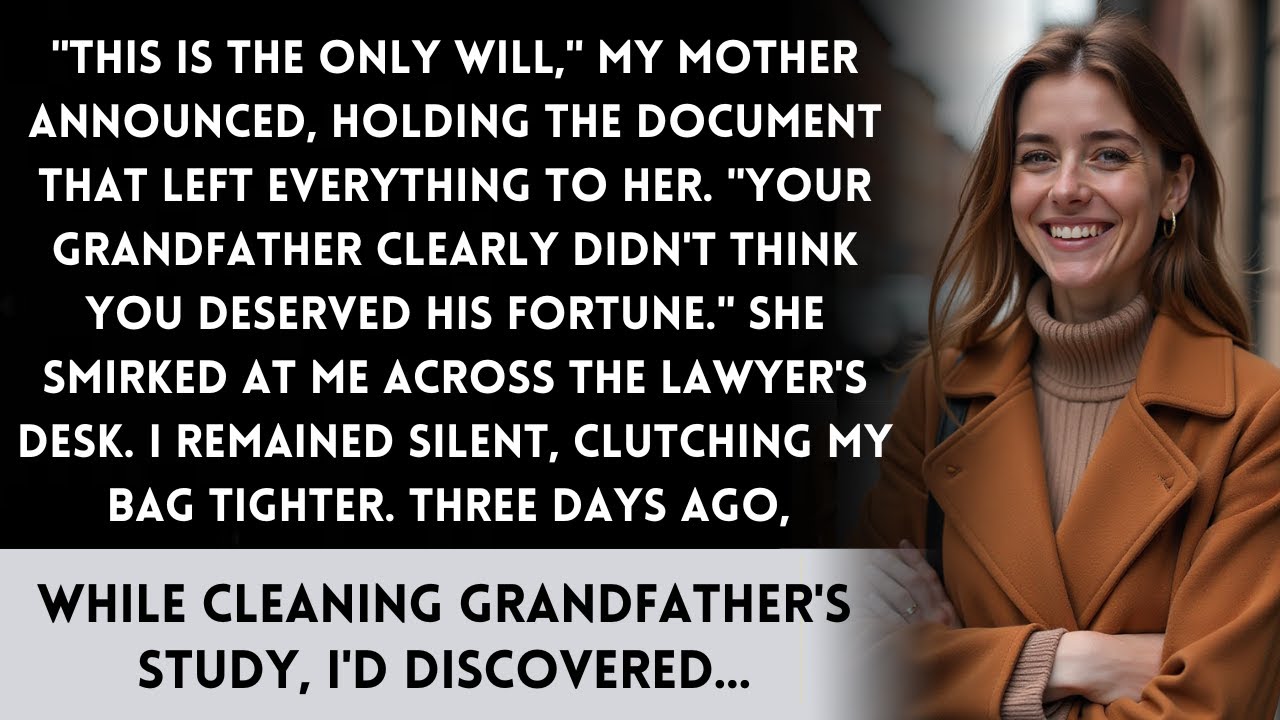 My mom hid my inheritance, but I found Grandpa's secret will.