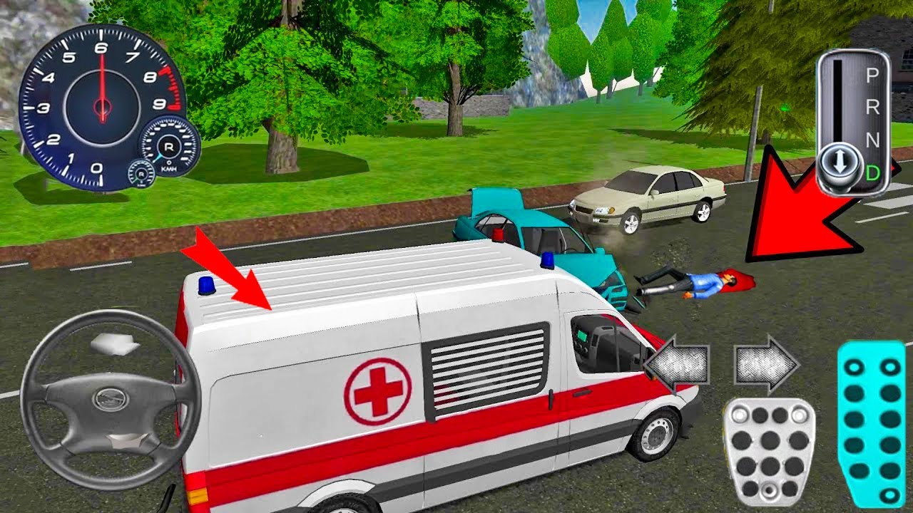 Police Ambulance Van Driving - 911 Rescue Emergency Simulator - Android GamePlay