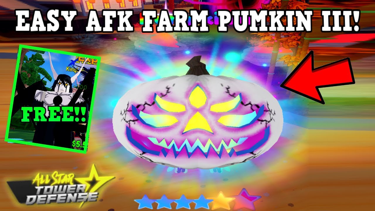 [NEW 400K CODE UNIT] GET A FREE 6 STAR ULQUIORRA & EASY AFK FARM PUMPKIN III ALL STAR TOWER DEFENSE