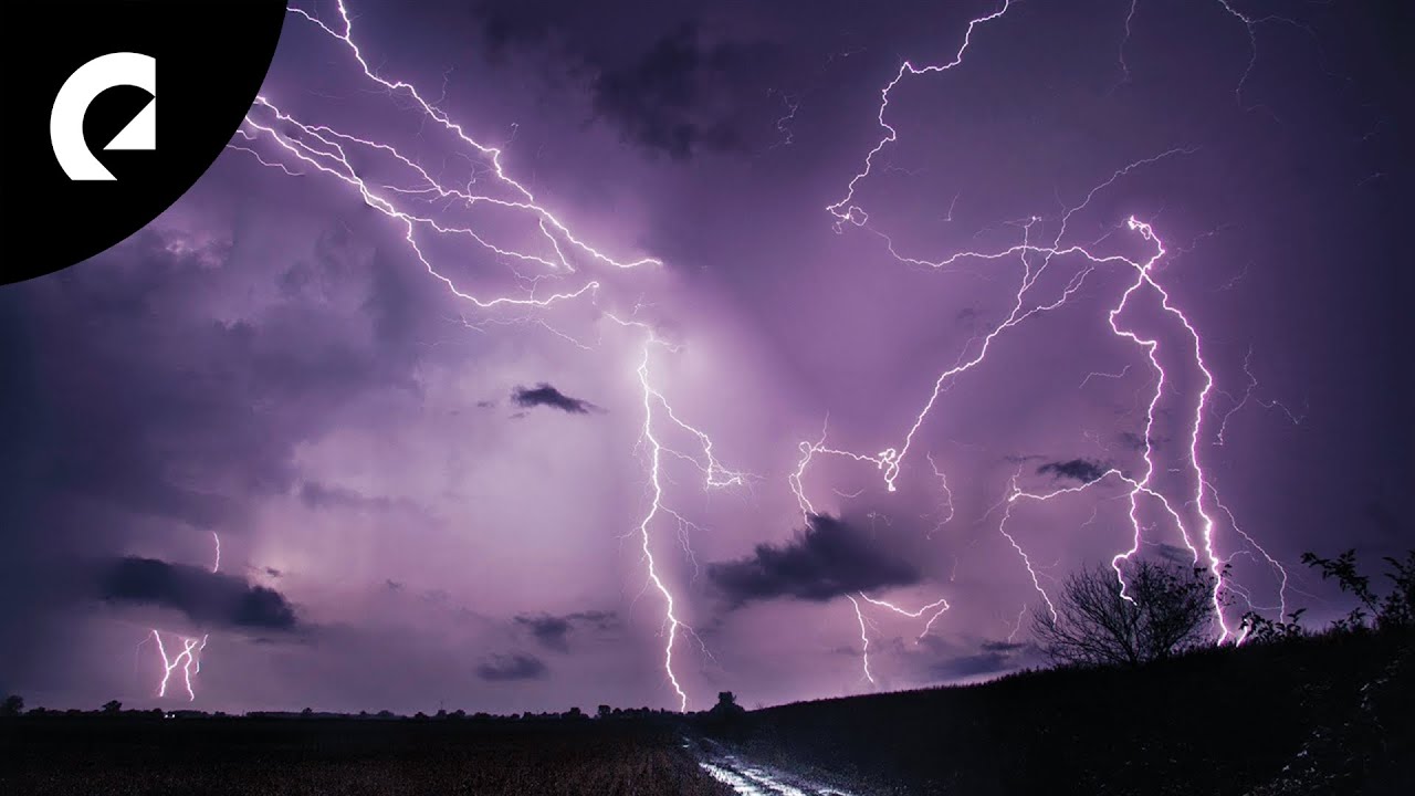 1 Hour of Light Rain and Epic Thunderstorm for Focus, Relax and Sleep ⛈️