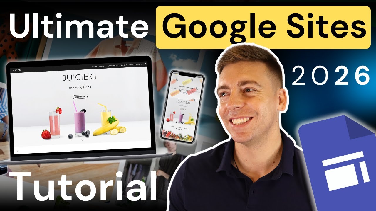 Ultimate Google Sites Tutorial 2026 | For Service Providers & Ecommerce Stores