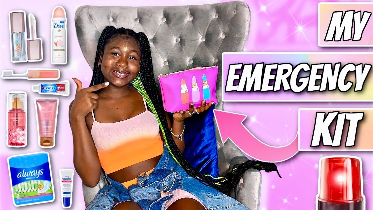 BACK TO SCHOOL EMERGENCY KIT FOR TEEN GIRLS