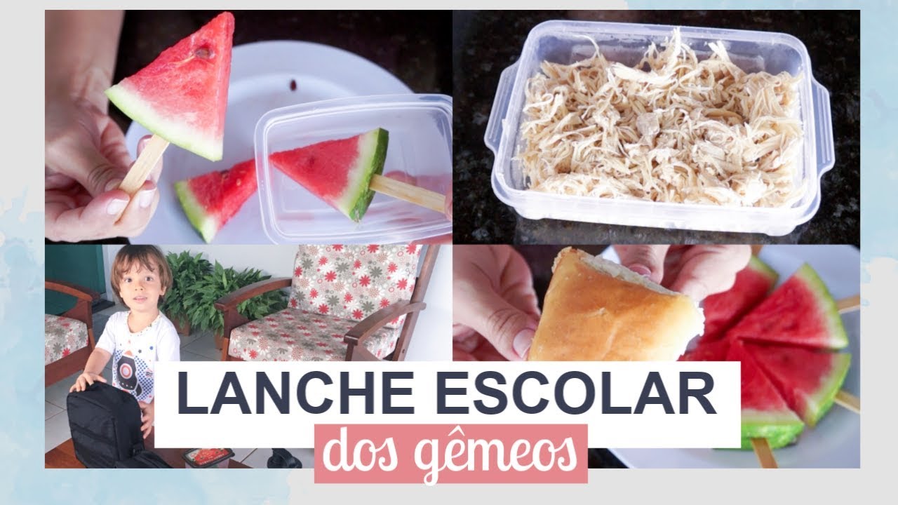 PREPARANDO LANCHE ESCOLAR #2 | Lancheira dos gêmeos | Lanche saudável para escola