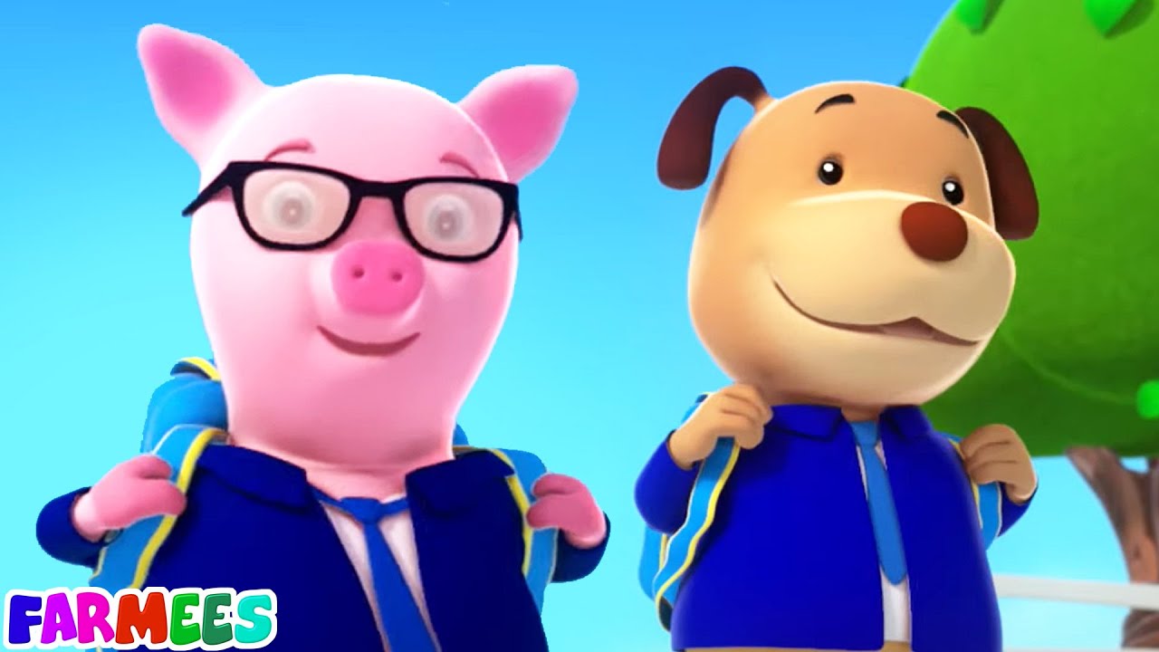 Going To School Song - Sing Along | First Day To School | Nursery Rhymes and Kids Songs for Babies