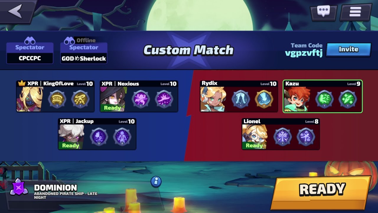 First custom match ever! VS XPR gang!! [ SMASH LEGENDS ]