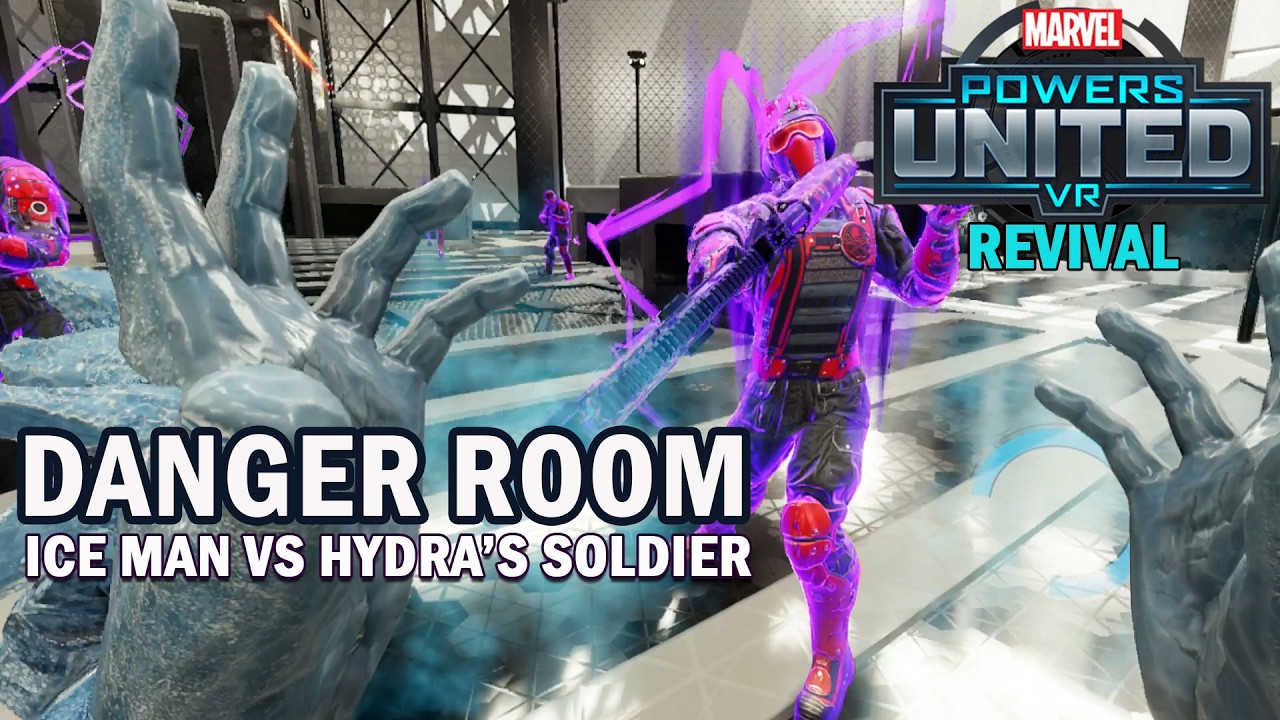 ICE MAN VS HYDRA'S SOLDIERS | MARVEL POWERS UNITED VR | Quest 2 + AirLink