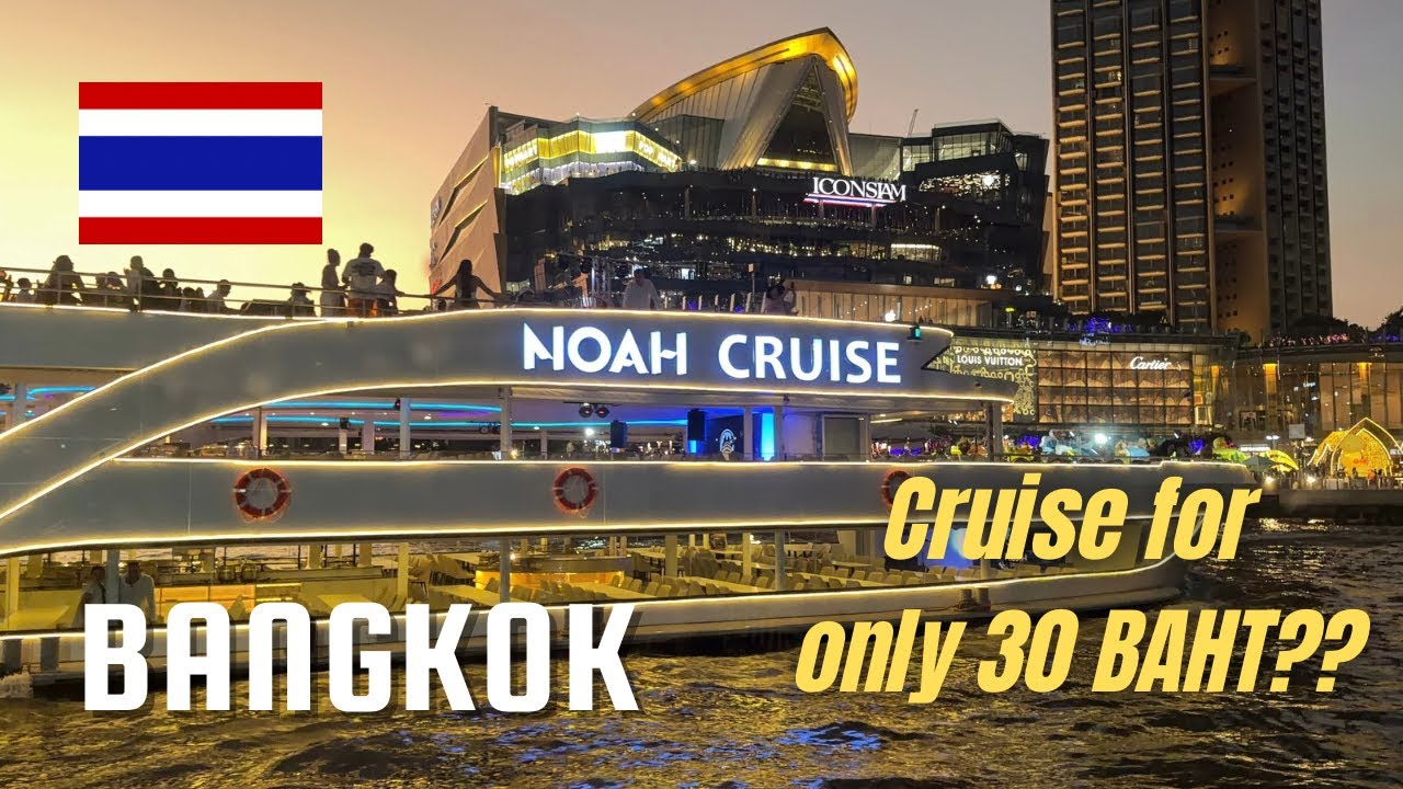 Magical Chao Phraya River Cruise to ICONSIAM | Bangkok’s Luxury Riverside Mall 