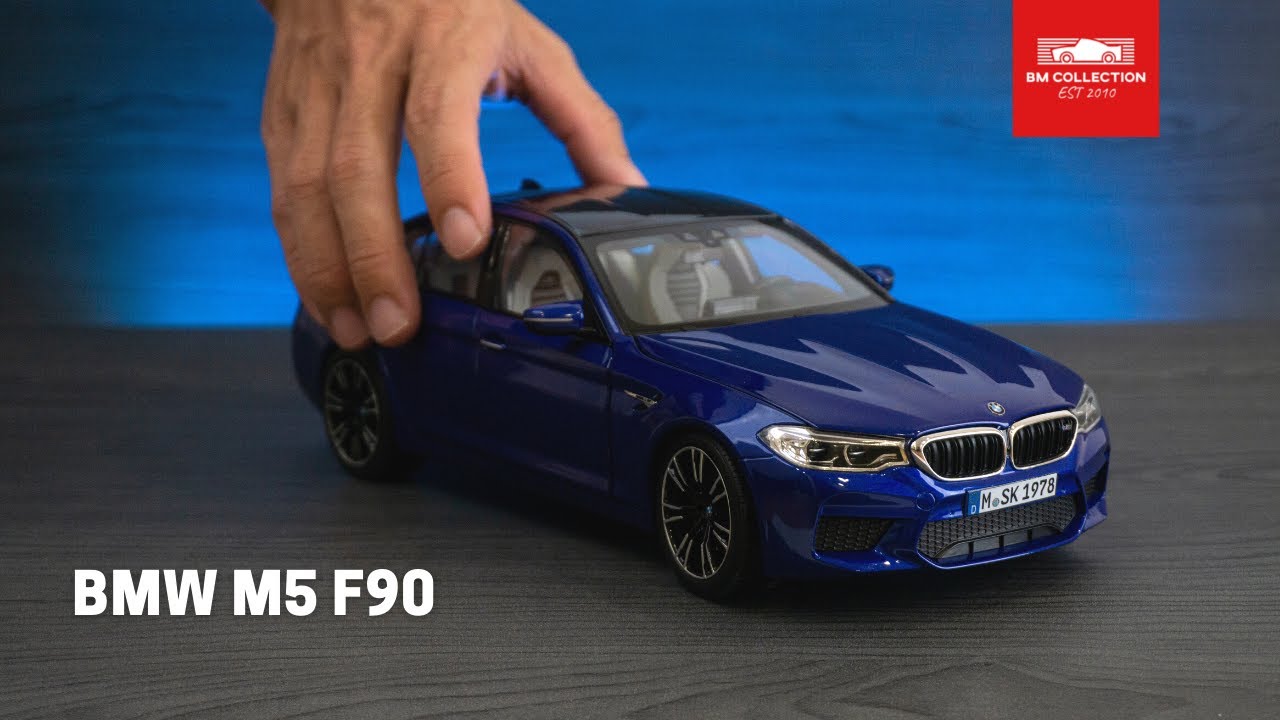 Đập Hộp Xe Mô Hình BMW M5 F90 1/18 Norev | Unboxing Diecast Cars BMW M5 F90 Scale 1/18 Norev