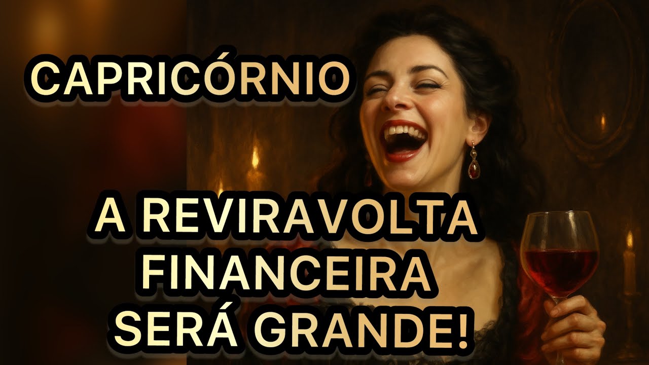 CAPRICÓRNIO ♑️ A SURPRESA FINANCEIRA QUE VOCÊ NUNCA ESPEROU - PREPARA-TE! A SUA HORA CHEGOU