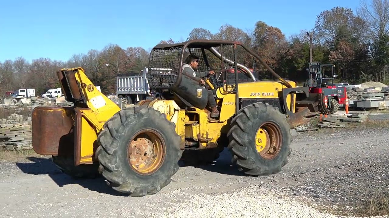 #1002 &bull; John Deere 540 Cable Skidder