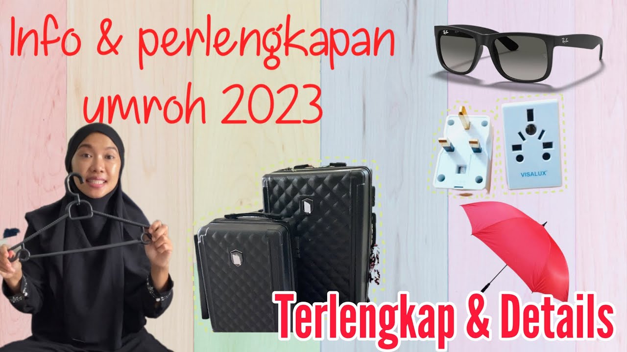 INFO, TIPS & PACKING FOR UMROH 2023 | Umroh pemula | apa saja yang harus di bawa