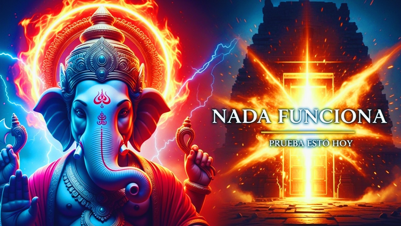 Nada funciona, prueba este mantra de Ganesha 🚪🔥 Om Gam Ganapataye Namaha (Bloqueos Rompen Rápido) 🐘