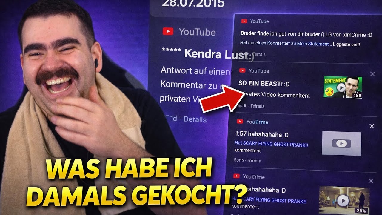Meine ERSTEN Youtube Kommentare 👦🏻😭