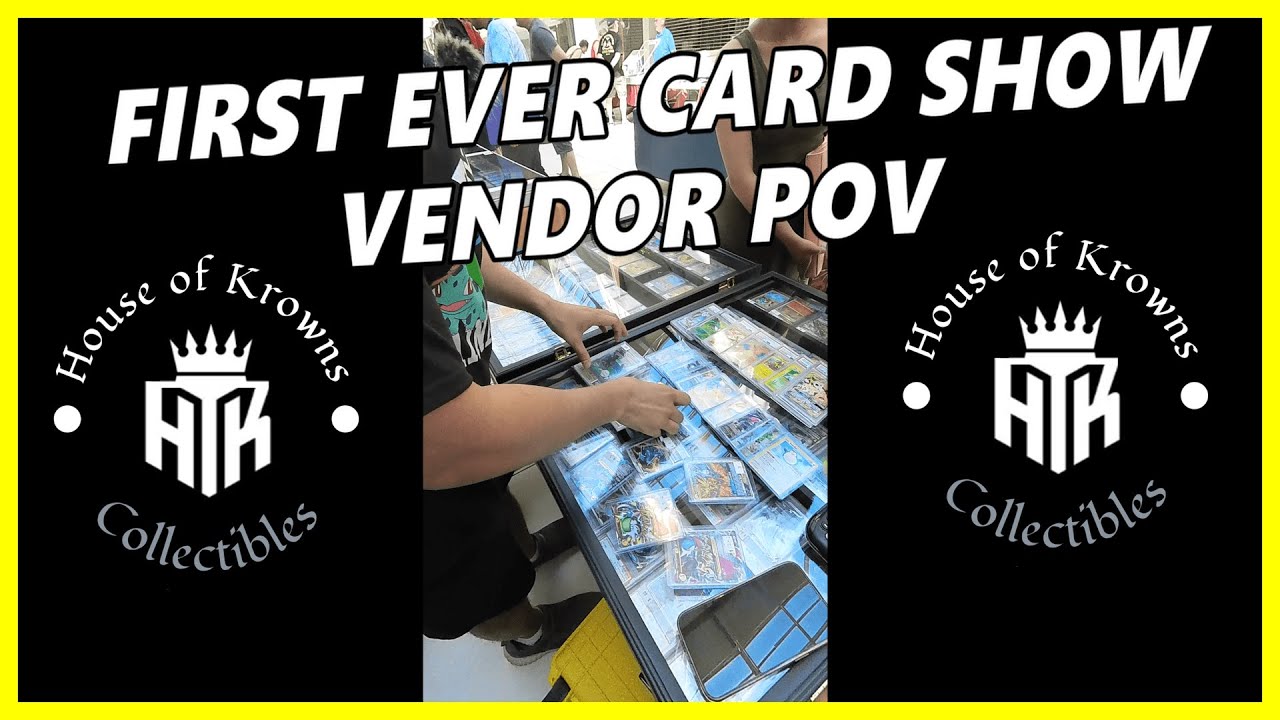 TWIN OAKS PORTLAND COLLECTIBLES SHOW VENDOR POV! SELLING POKEMON CARDS!