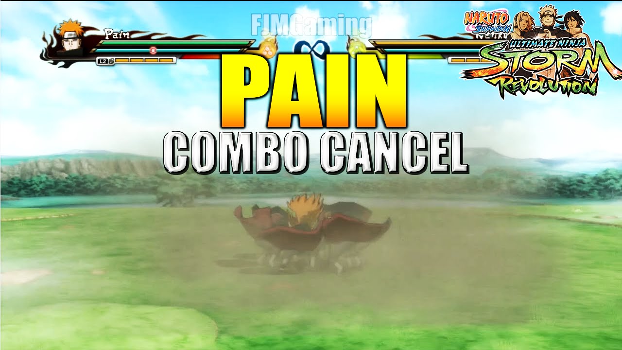 Naruto Ultimate Ninja Storm Revolution - Combo/Tilt Cancel Tutorial - PAIN