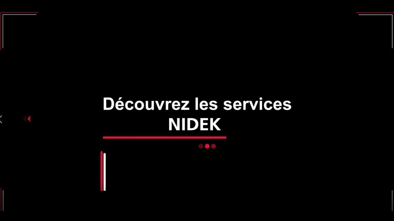 Découvrez les services NIDEK