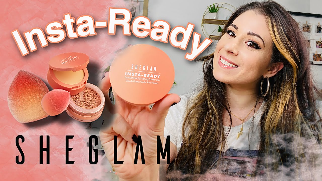 Probamos INSTA-READY Los polvos faciales más VIRALES de SHEGLAM ! Dúo + esponja LOWCOST 2 en 1 (ad)