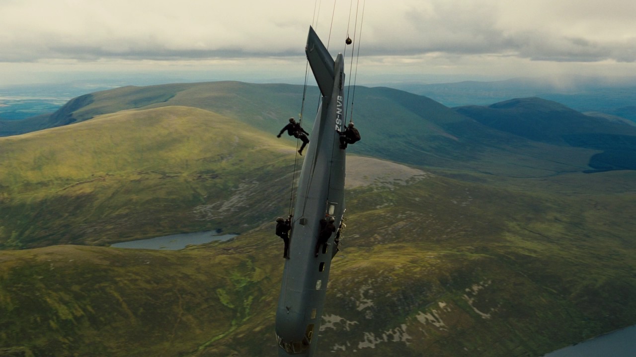 Бэйн | Сцена с самолетом IMAX [Темный рыцарь: Возрождение легенды]