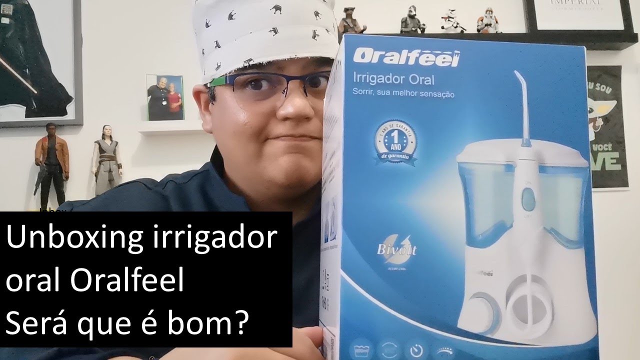 Recebendo um Irrigador Oral para teste | Dra Bianca Rosa | Clínica Bianca Rosa