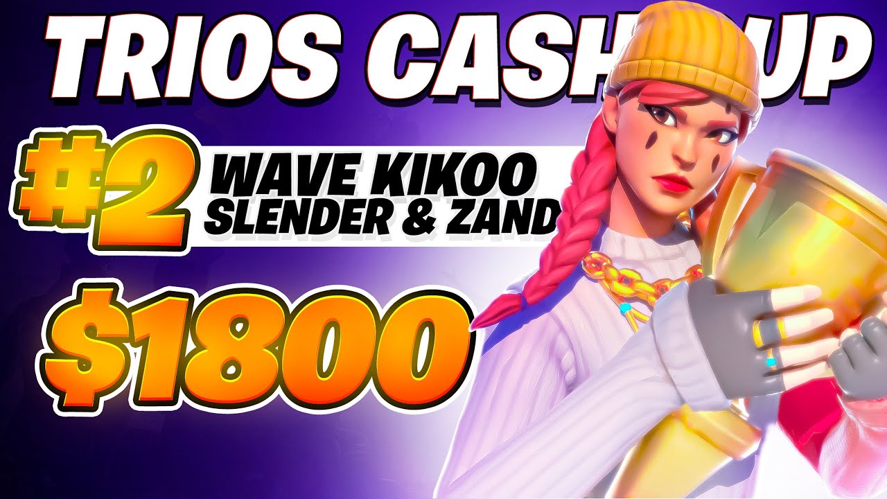 2nd Place in Trios Cash Cup ($1,800) 🏆 w/ Slender & zAndy