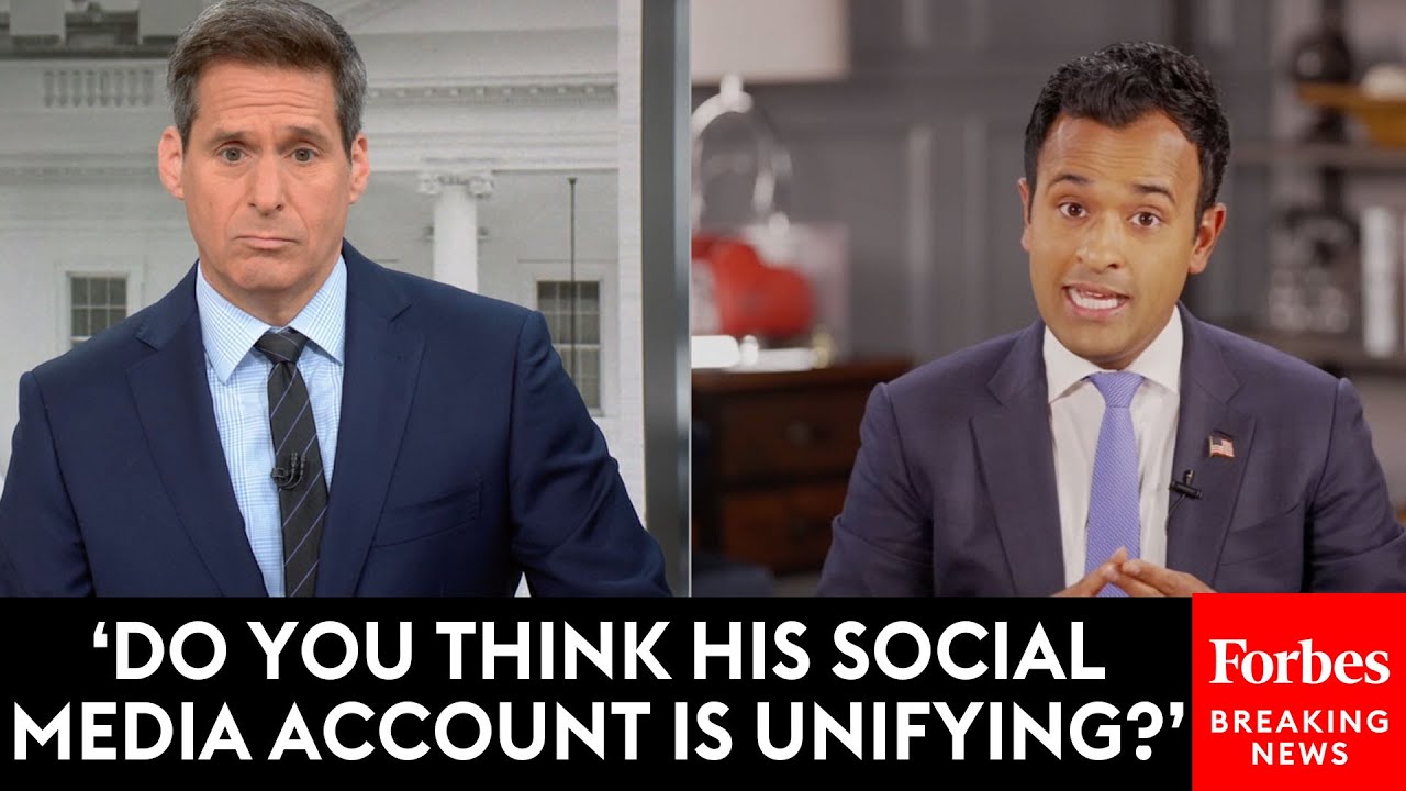 Vivek Ramaswamy & CNN's John Berman Debate Trump's Rhetoric Before Presidential Debate With Biden