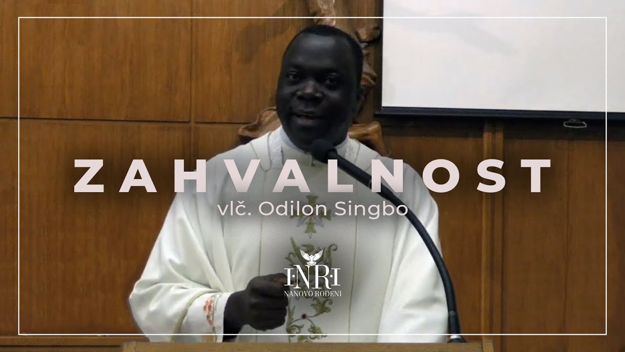 Vlč. Odilon Singbo - Zahvalnost