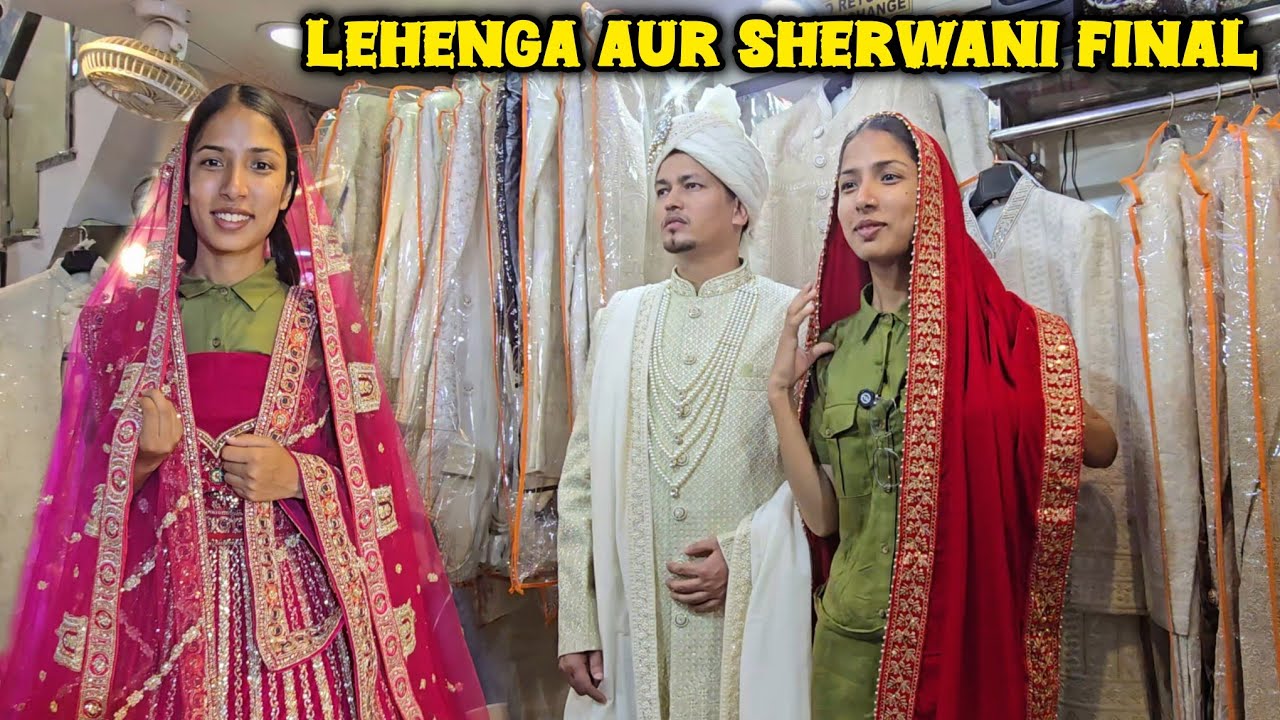शादी की सबसे बड़ी शॉपिंग हुई पूरी 🥳 || लहंगा और शेरवानी  || Delhi City || Arti Uttarakhand Wali ||
