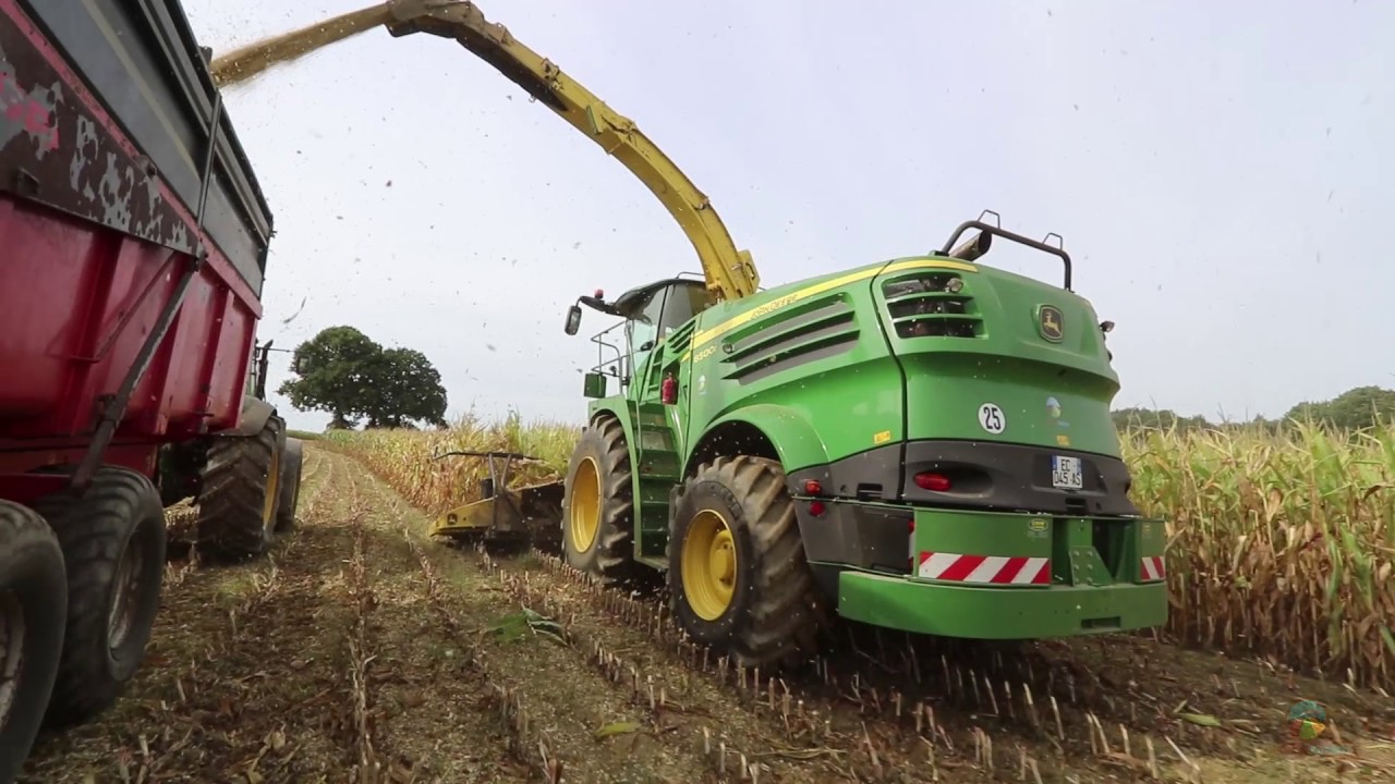 JOHN DEERE 8500 I 8360R I ETA Guillon Barbot I Ensilage maïs
