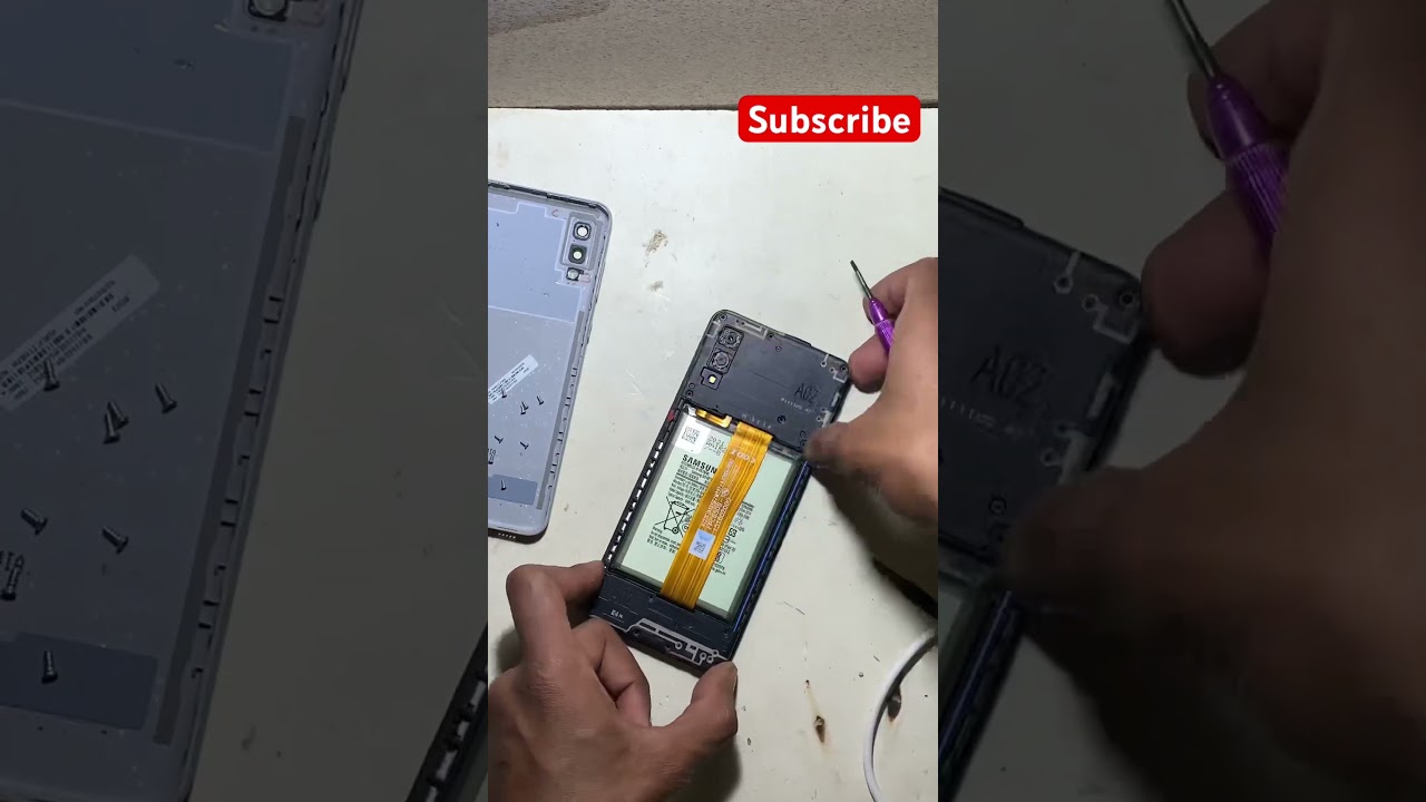 Samsung M02/A02 Force Restart Dead Phone Start 📱 #repair #diy #experience #easy #viral #shortsfeed