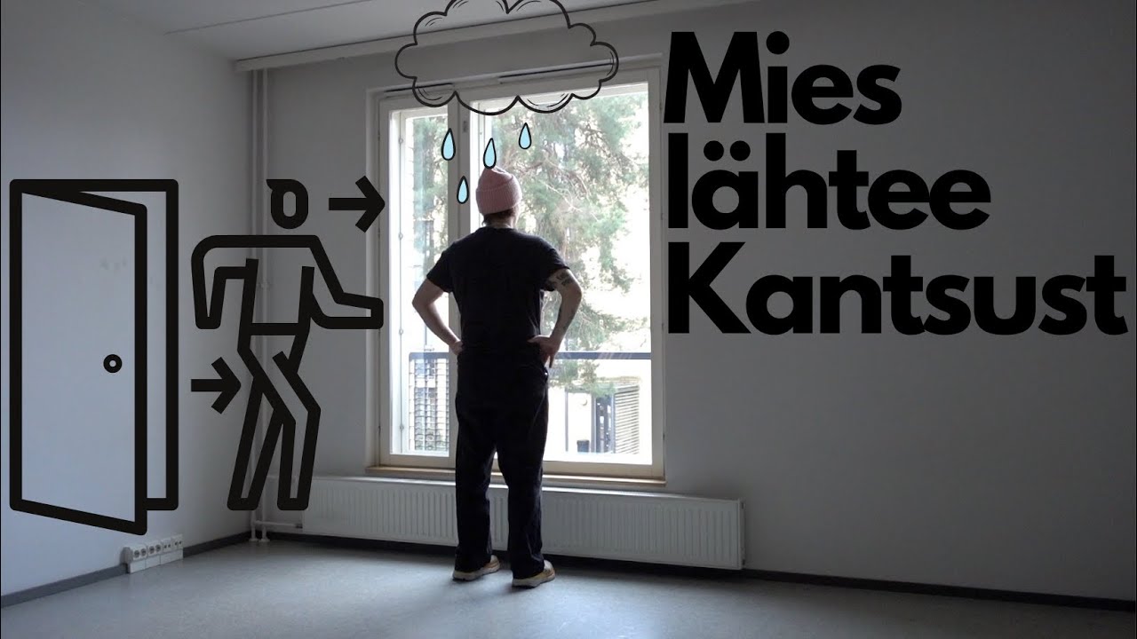 Mies l&auml;htee Kantsust