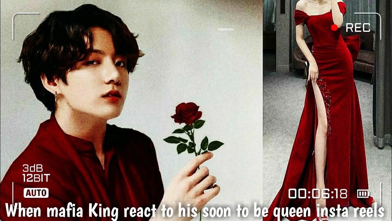 Jk ff (When mafia King react to his soon to be wife reels) #bts #btsff #ff #ffworld #yn #jk #kookie