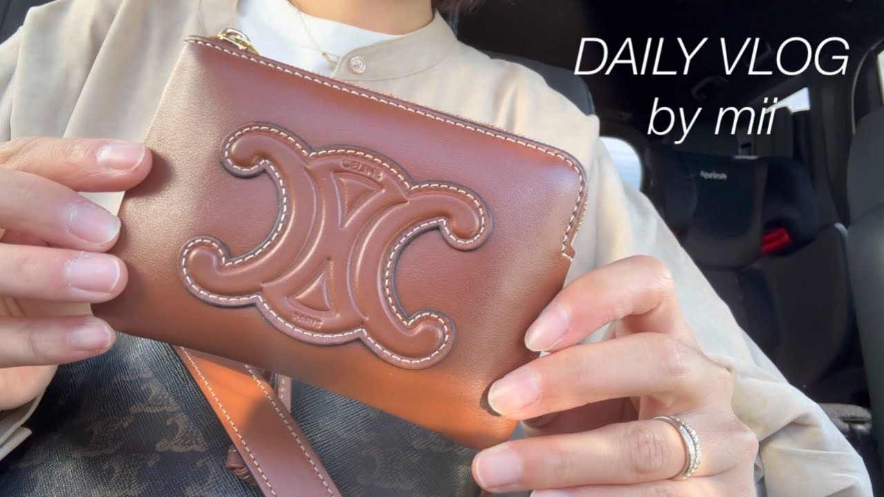 【vlog】カバンの中身と家事とお出かけと。