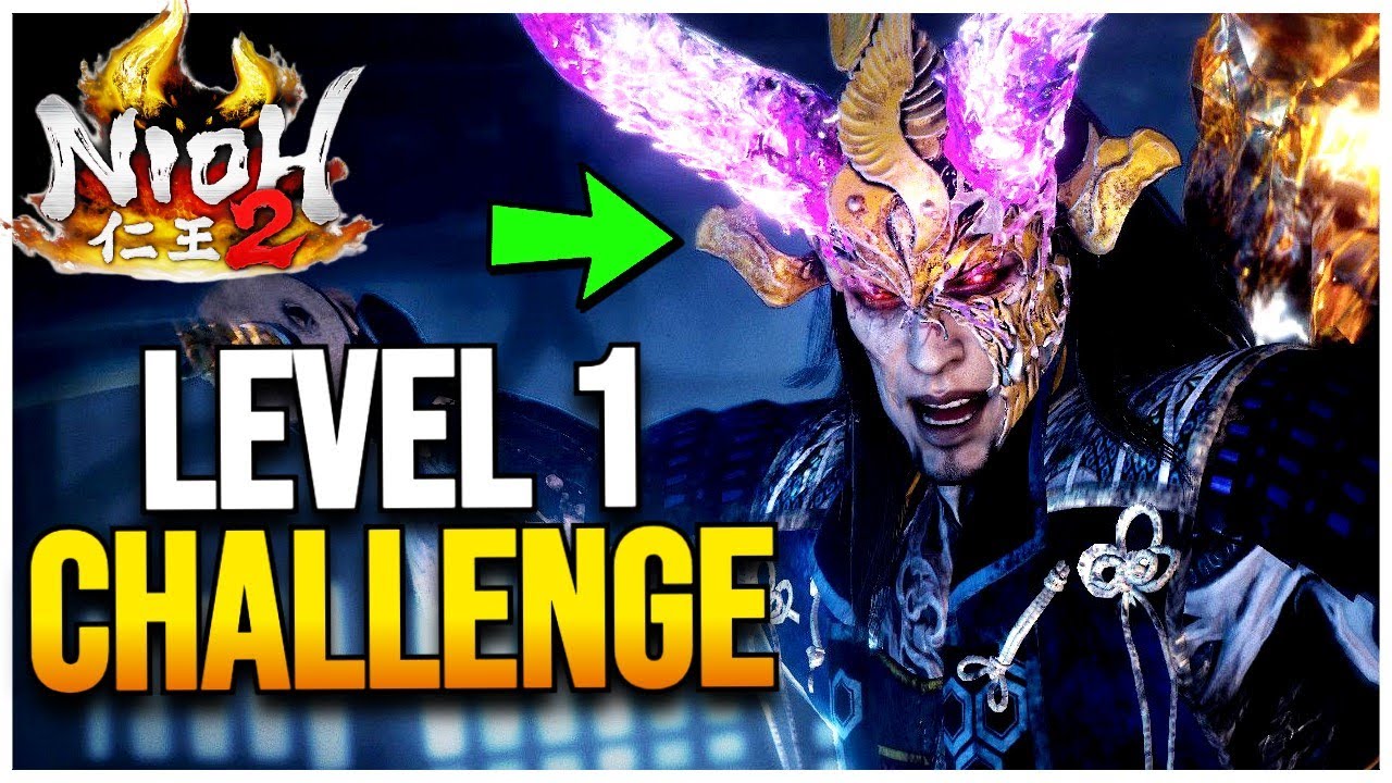 Can I beat Nioh 2 at LEVEL ONE before it's too LATE?