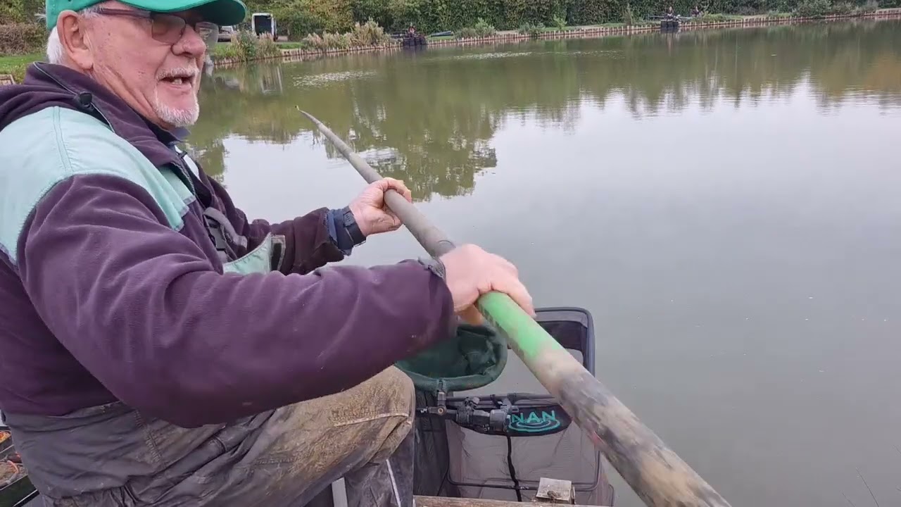 Clive Branson Fishing Vlogs Redhill Fishery Monmouth Charity Match fishing for Silvers