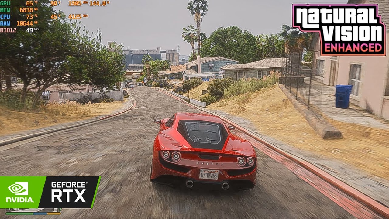 GTA5 Enhanced Close To Realism | RTX 3060 + Ryzen7 3700x + 16GB RAM | 2k Maxed Out With Ray Tracing