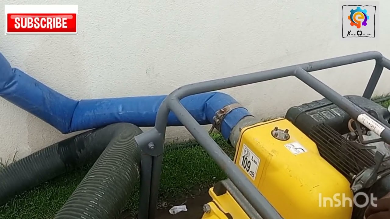 how to start a diesel water pump.