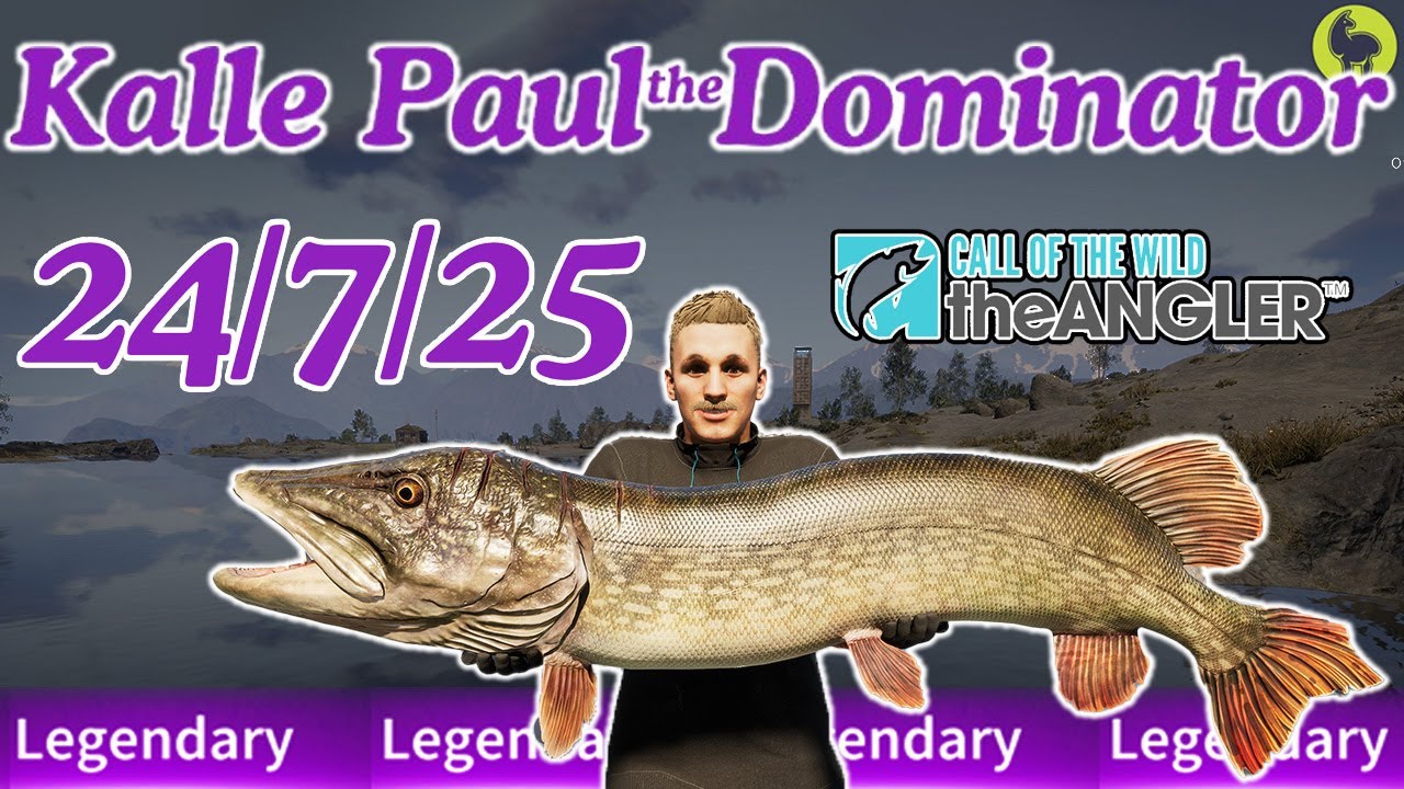 Kalle Paul the Dominator the Norway Legendary Fish this Week 24/7/25 | Call of the Wild: The Angler