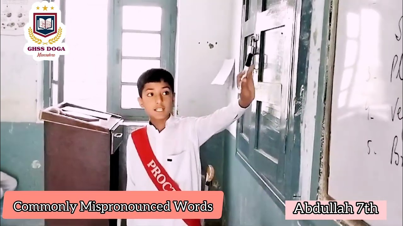 Presentation On Mispronounced Words | Motivation