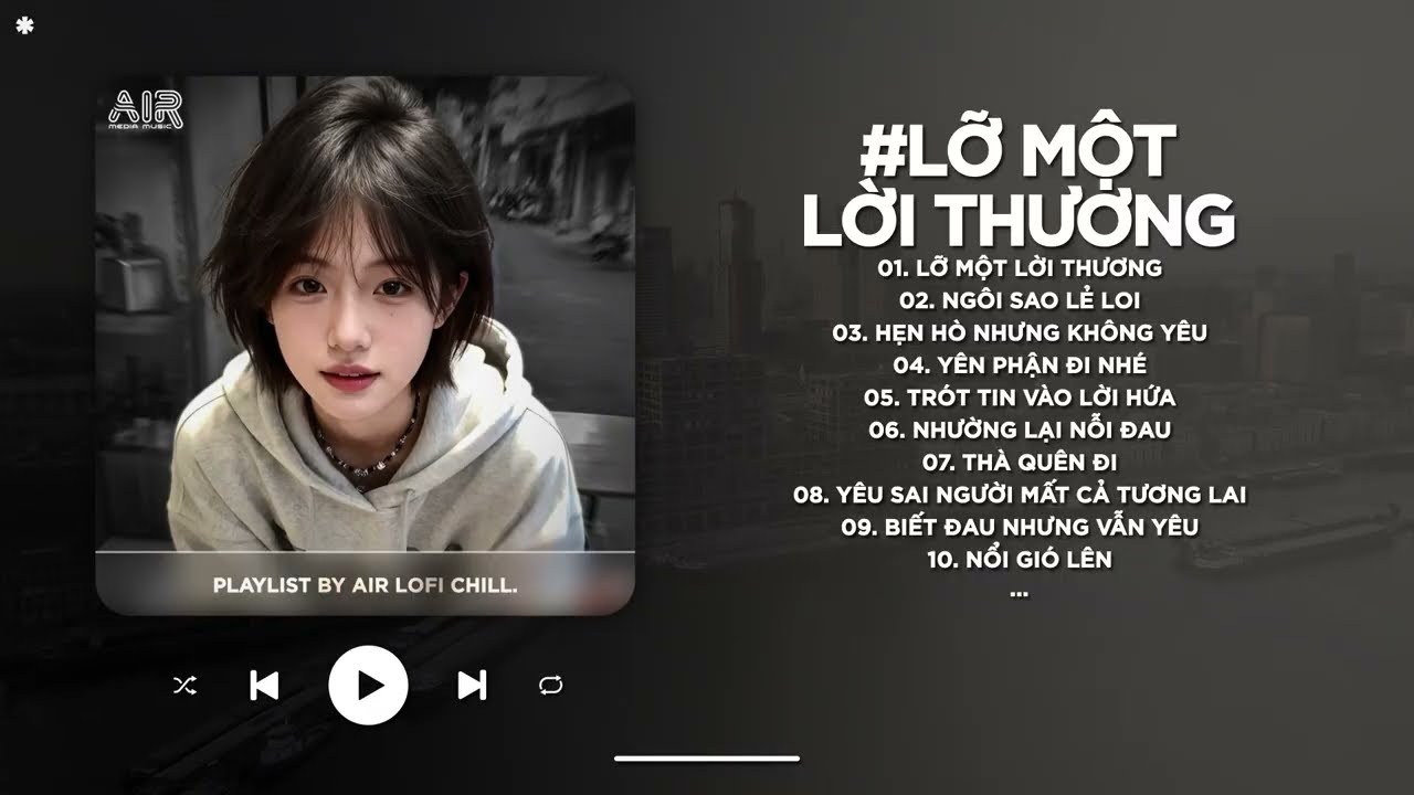 Lỡ Một Lời Thương Lofi - Xin Gửi Đến Người Tôi Thương Thầm Thương Thầm Nhớ - Nhạc Chill TikTok 2026