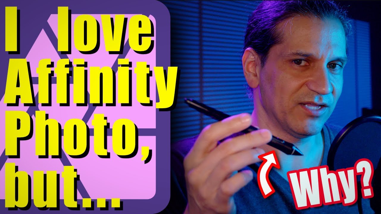 Ошибки Affinity Photo, которые, я надеюсь, будут исправлены