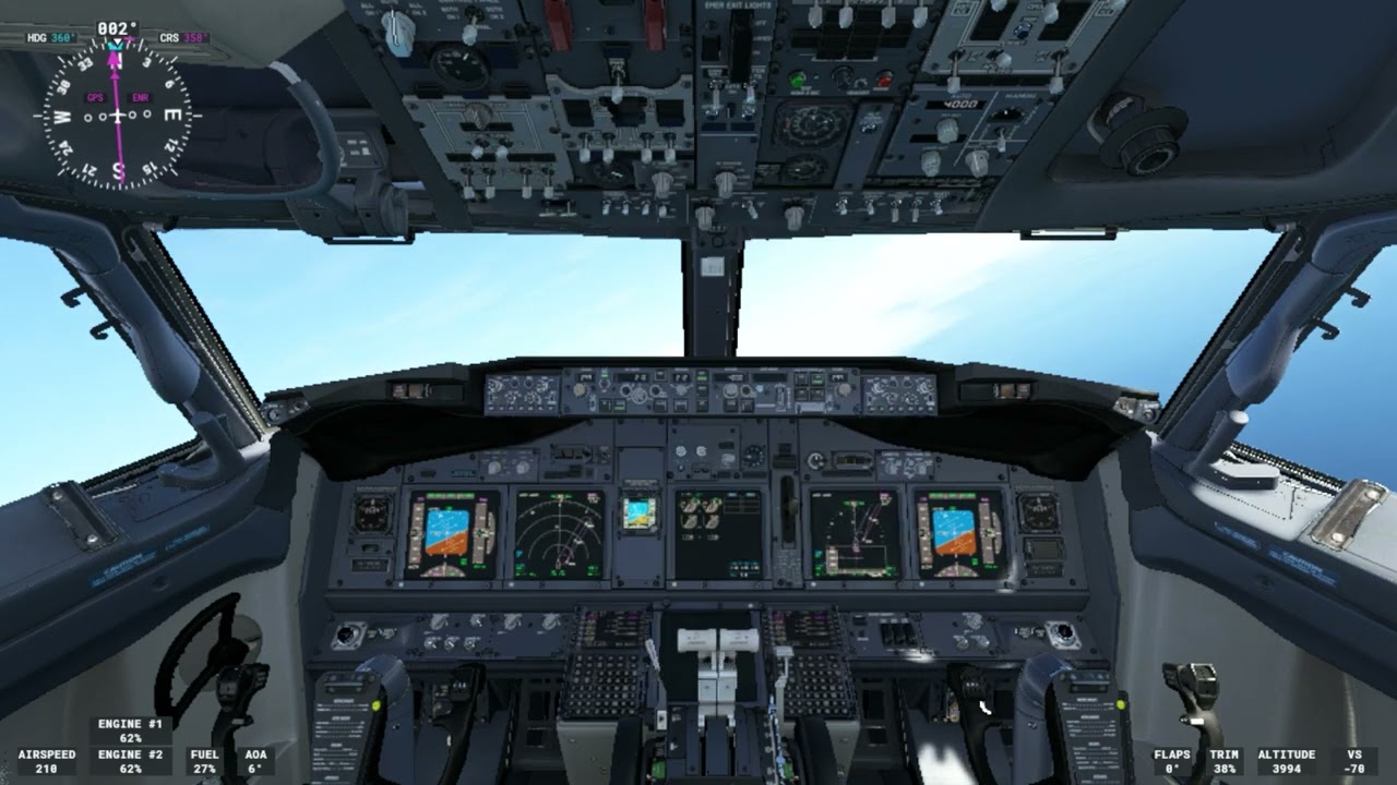 Boeing 737-800NG Flight Instruments, Displays system review - Airspeed Unreliable NNC - Part 12