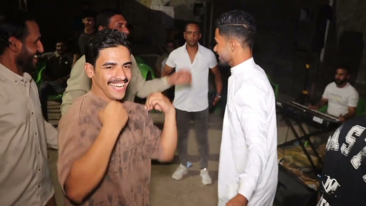 شاهدو أصدقاء وأولاد عم العريس ذبو لحم... حفل حنه حيدر عباس التصوير والمونتاج قناة ابو فضه للتصوير 
