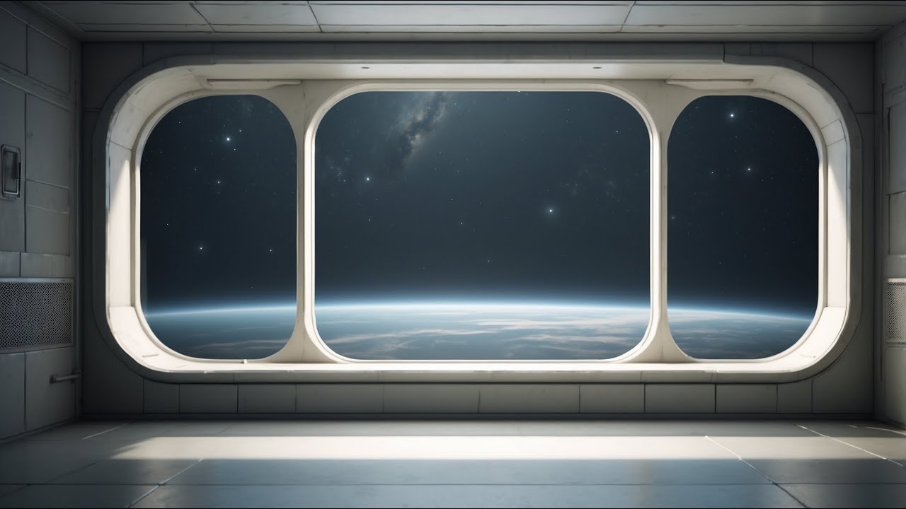 Aether Station 02 — Earth Horizon | Deep Space Ambient (1 Hour)