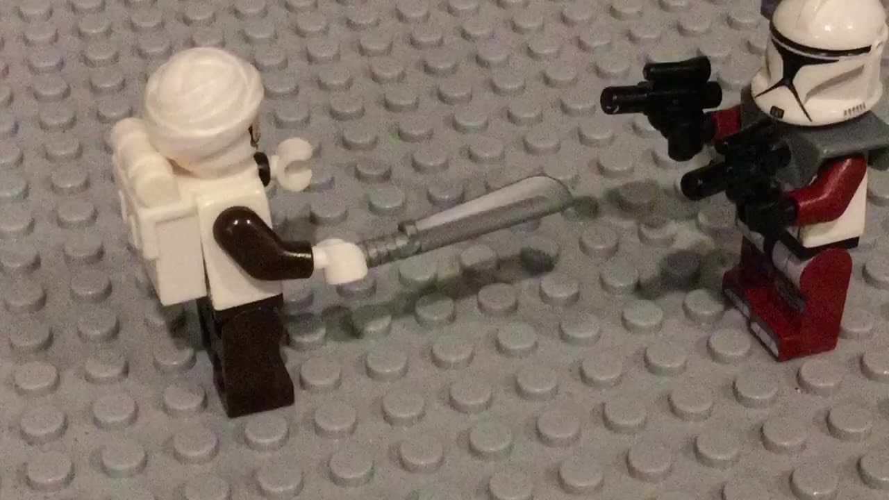 Captain Keeli vs. Dengar | Lego Stop Motion