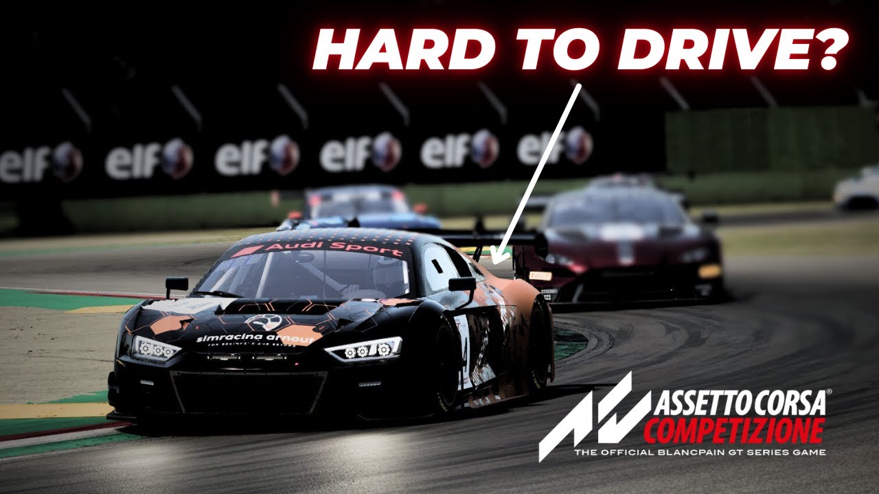 Why the Audi is so hard to drive? + Setup explanation | ACC