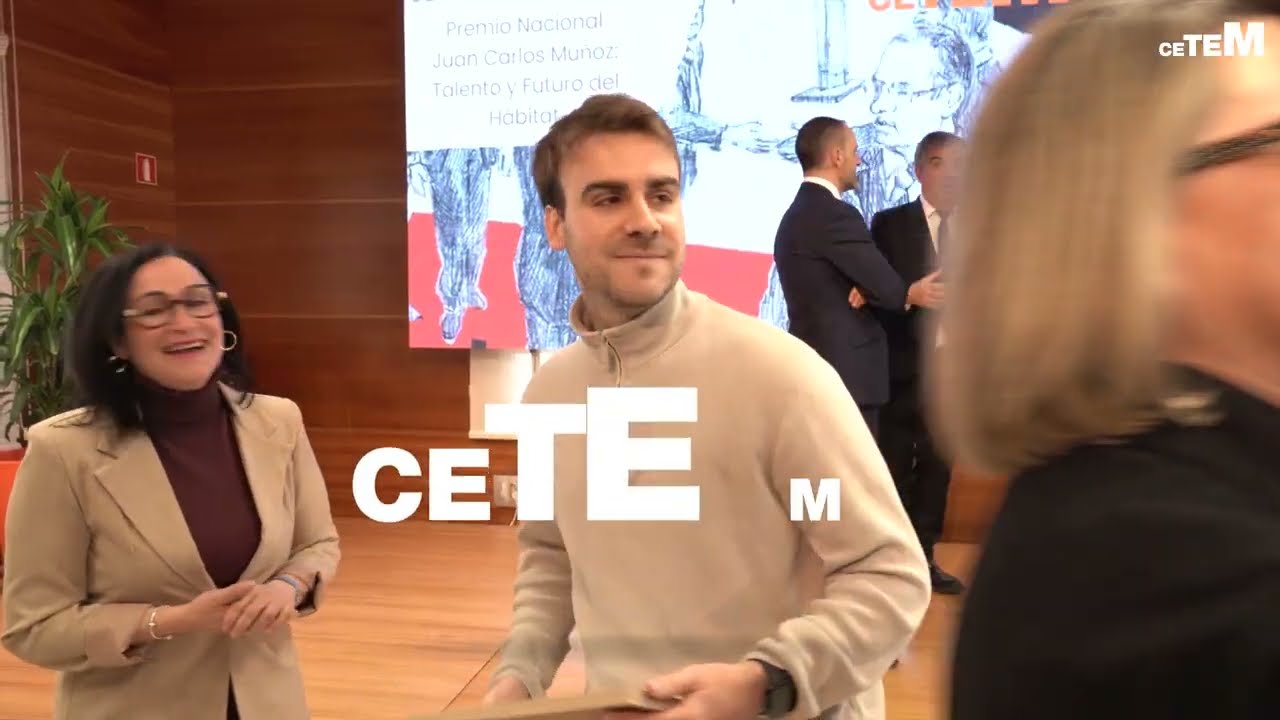 Acto de entrega de la I edición del Premio Nacional Juan Carlos Muñoz: Talento y Futuro del Hábitat