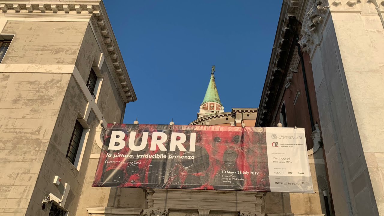Art by Alberto Burri in Venice 2019